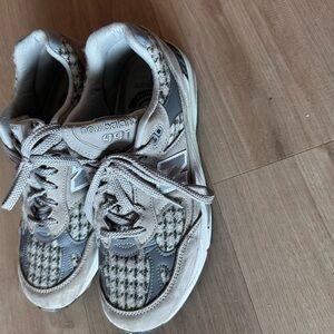 New Balance Harris UK X 991 tweed Gray Sneakers Low-Top Casual